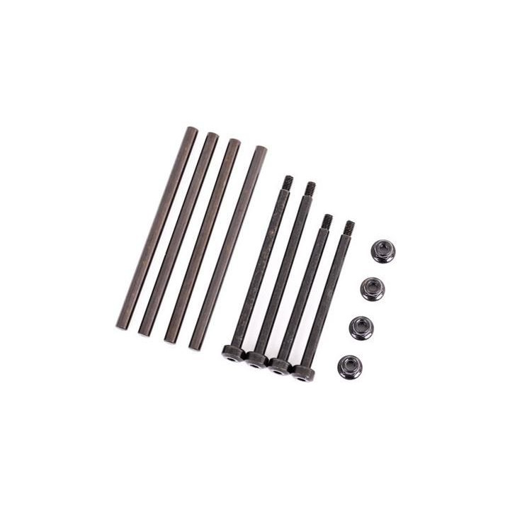 Traxxas čep závěsu kola 4x67mm (4), 3.5x48.2mm (2), 3.5x56.7mm (2)