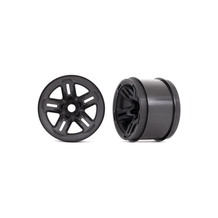 Traxxas disk 3.8" černý S17 s vložkou (2)