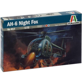 Model Kit vrtulník 0017 - AH-6 NIGHT FOX (1:72)