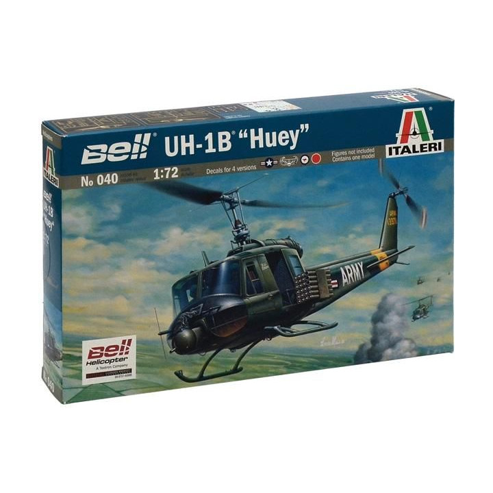 Model Kit vrtulník 0040 - UH-1B HUEY (1:72)