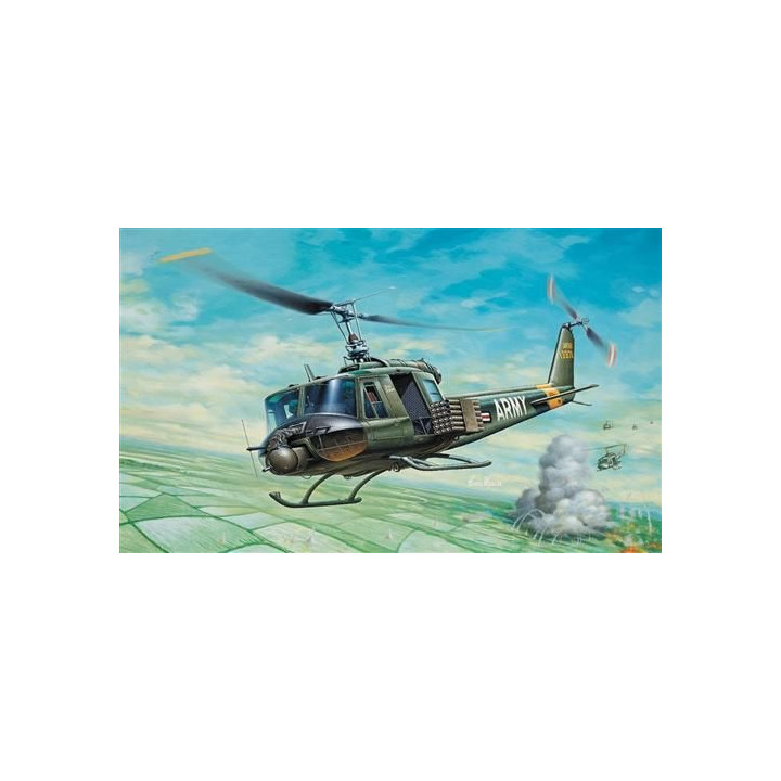 Model Kit vrtulník 0040 - UH-1B HUEY (1:72)