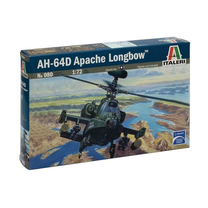 Model Kit vrtulník 0080 - AH-64 D APACHE LONGBOW (1:72)
