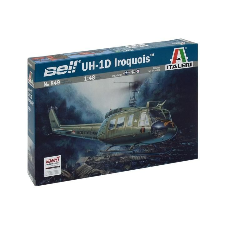 Model Kit vrtulník 0849 - UH-1D "SLICK" (1:48)