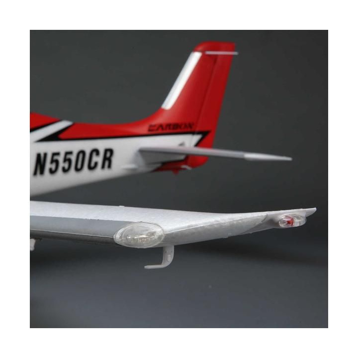 E-flite Cirrus SR-22T 1.5m červený SAFE Select BNF Basic