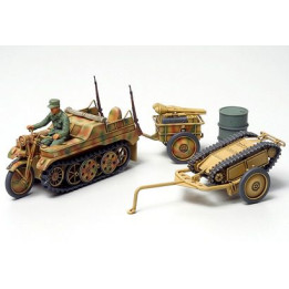 Tamiya 1:48 Ger. Kettenkrad m. Goliath