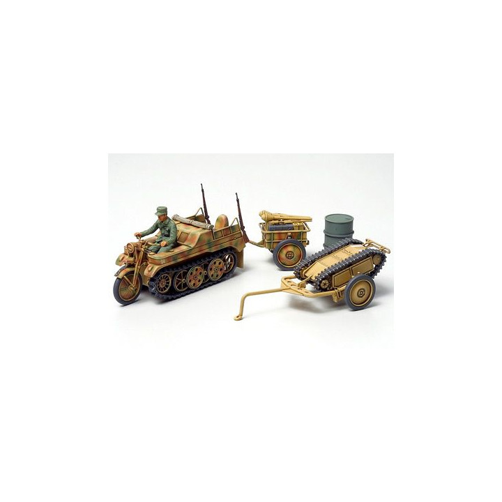 Tamiya 1:48 Ger. Kettenkrad m. Goliath