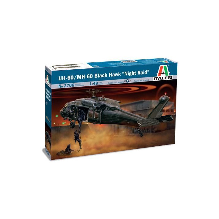 Model Kit vrtulník 2706 - UH-60/MH-60 "NIGHT RAID" (1:48)