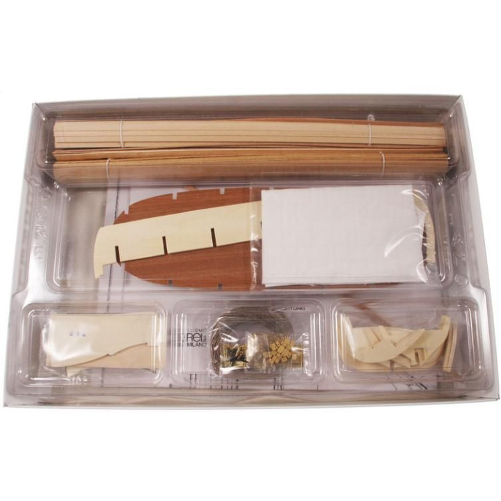 COREL Paranza rybářská loď 1:25 kit