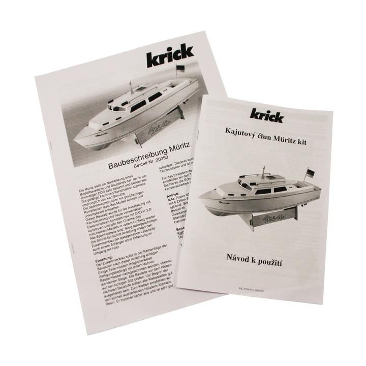 Krick Kajutový člun Müritz kit