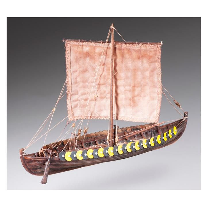 Dušek Vikingská loď Gokstad 1:72 kit
