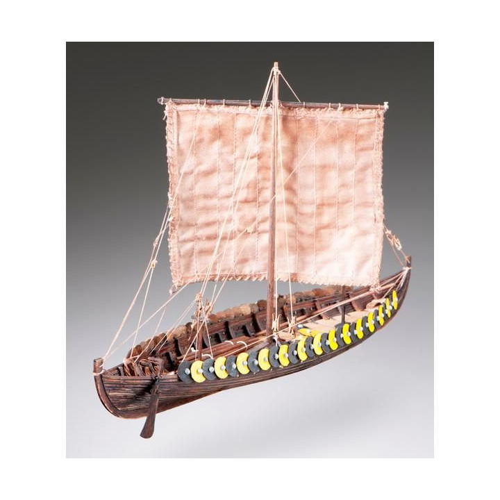 Dušek Vikingská loď Gokstad 1:72 kit