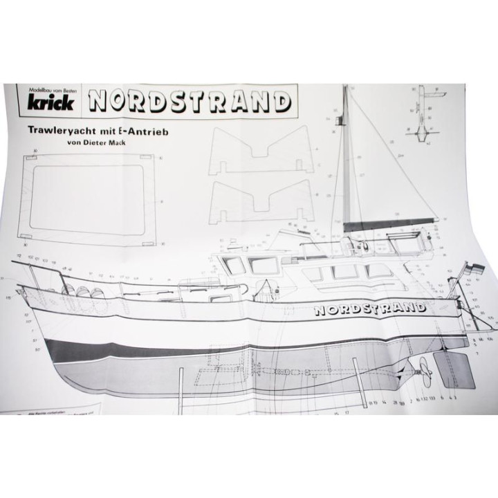 Krick Motorová jachta Nordstrand kit