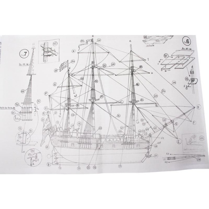 MINI MAMOLI H.M.S. Endeavour 1:143 kit