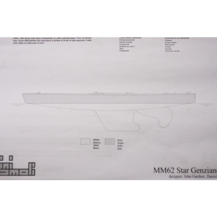 MINI MAMOLI Star Genzaniella 1:32 kit