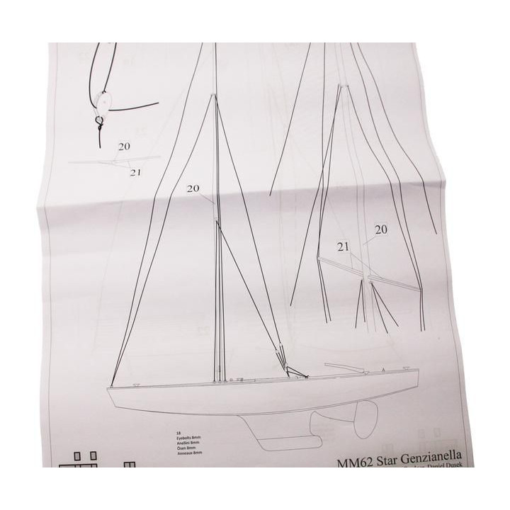 MINI MAMOLI Star Genzaniella 1:32 kit