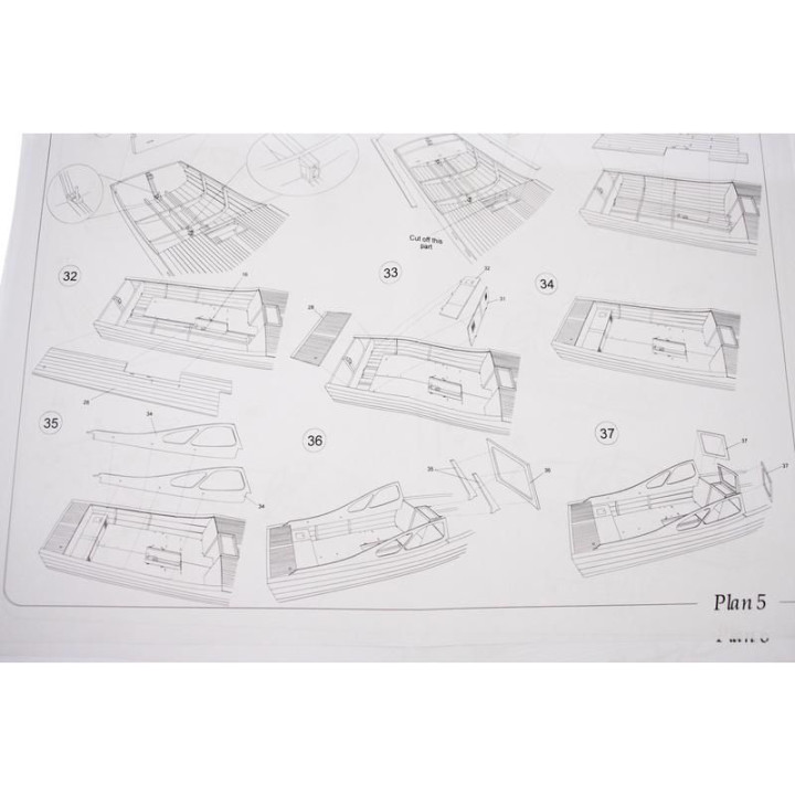 Nordic Claas Boats Solö Ruff Daycruiser 1:10 kit