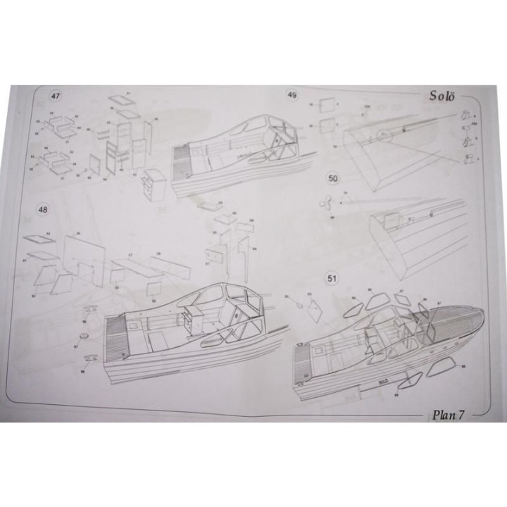 Nordic Claas Boats Solö Ruff Daycruiser 1:10 kit
