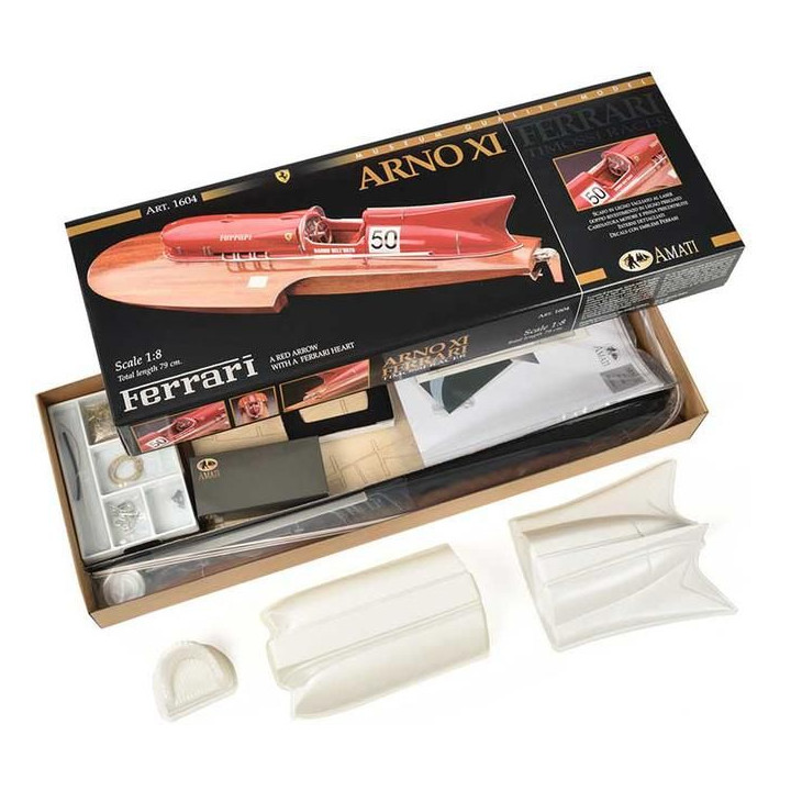 AMATI Arno XI Ferrari závodní člun 1:8 kit