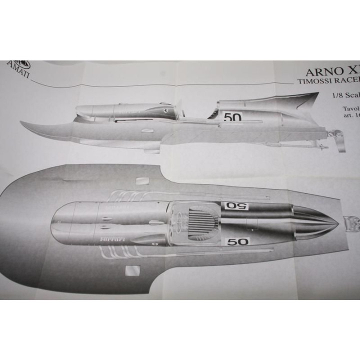 AMATI Arno XI Racer závodní člun 1960 1:8 kit
