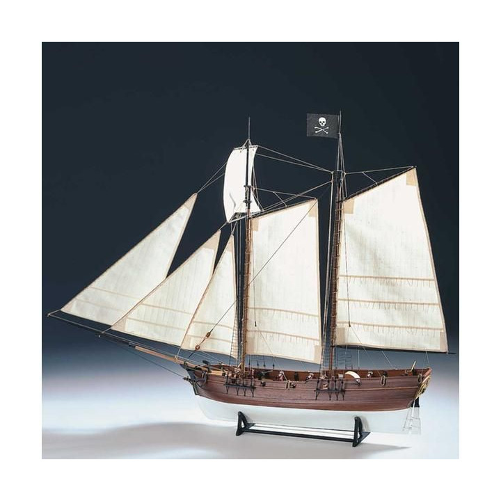 AMATI Adventure pirátská loď 1760 1:60 kit