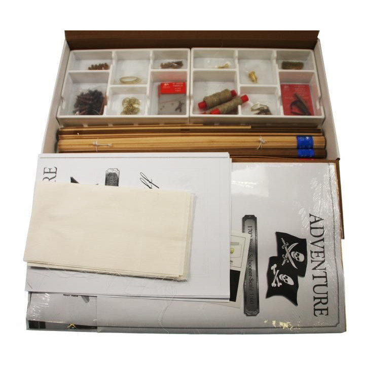 AMATI Adventure pirátská loď 1760 1:60 kit