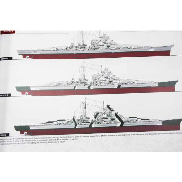 AMATI Bismark 1939 1:200 kit