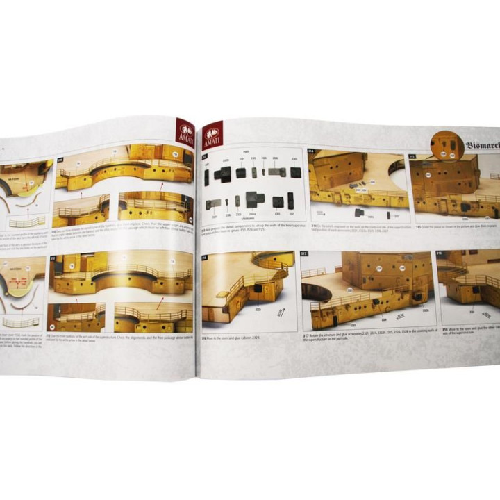 AMATI Bismark 1939 1:200 kit