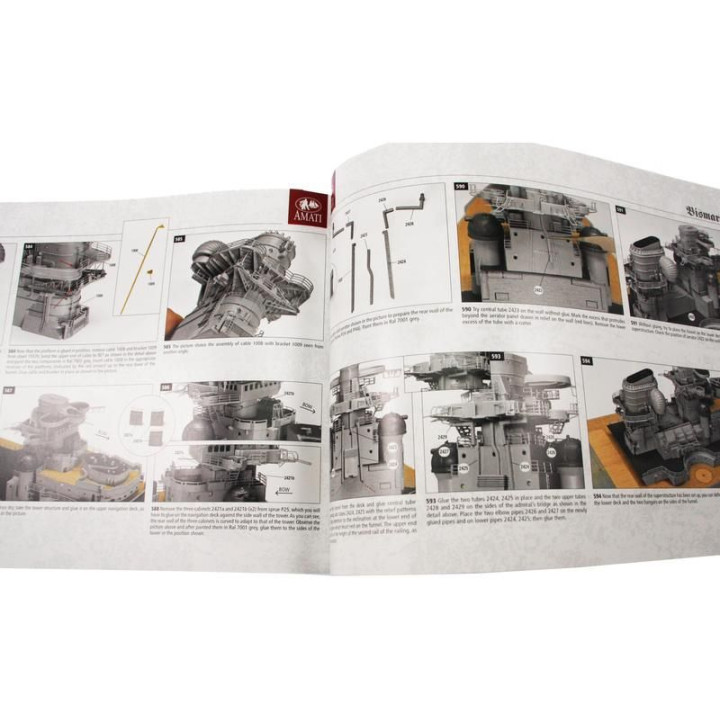 AMATI Bismark 1939 1:200 kit
