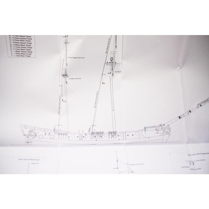 CALDERCRAFT H.M. Granado 1739 1:64 kit