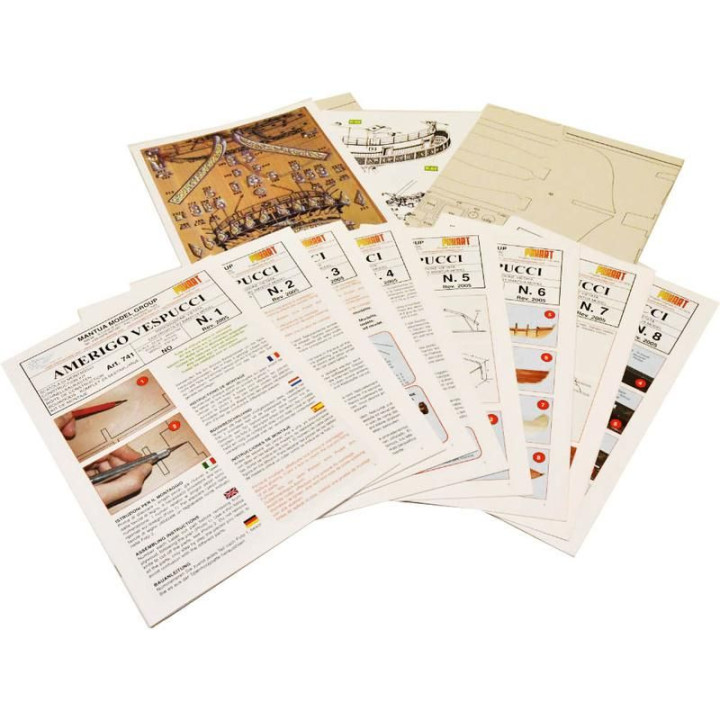 Mantua Model Amerigo Vespucci 1:84 kit