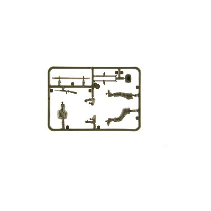 Model Kit military 0314 - Willys MB Jeep with Trailer (1:35)