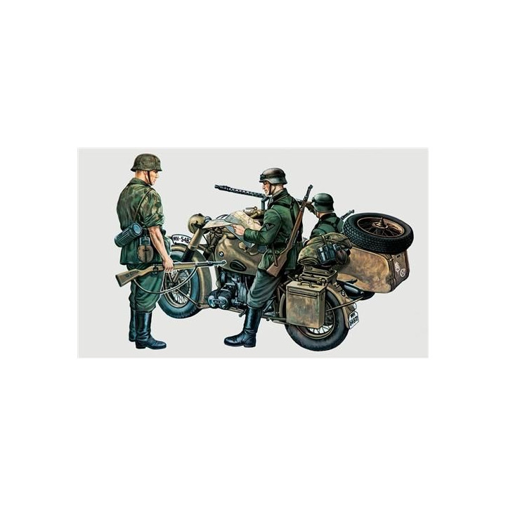 Model Kit military 0315 - BMW R75 with Sidecar (1:35)