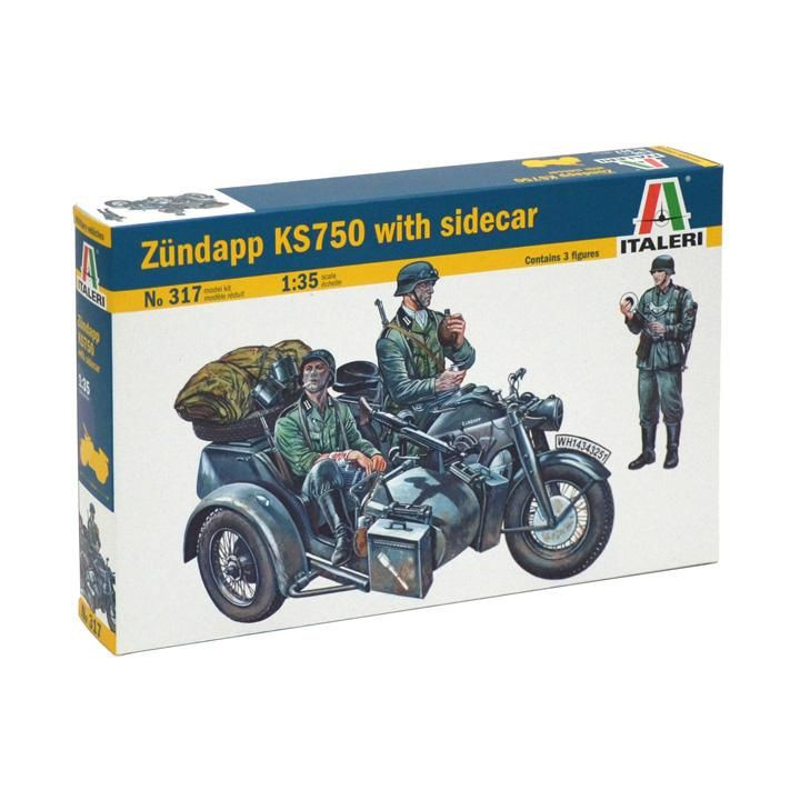 Model Kit military 0317 - ZÜNDAPP KS750 (1:35)