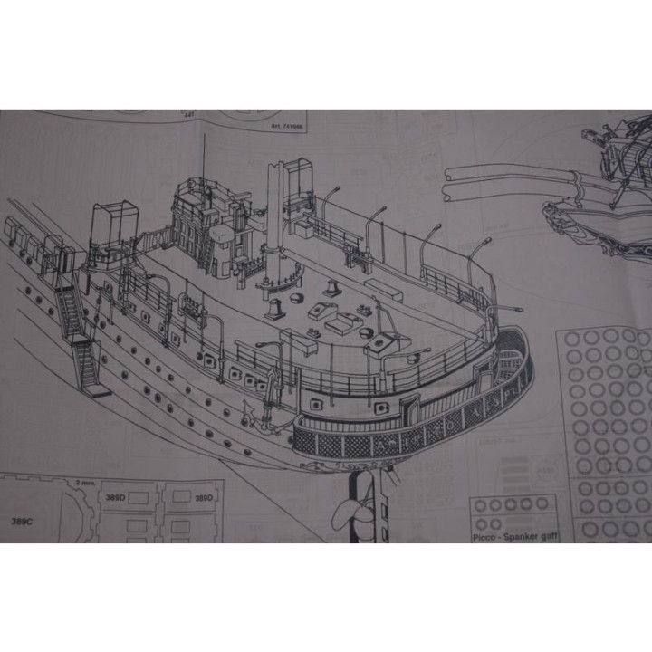 Mantua Model Amerigo Vespucci 1:84 kit