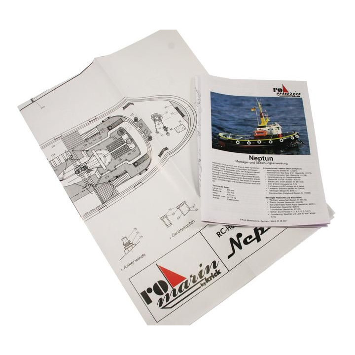 ROMARIN Přístavní remorkér Neptun kit