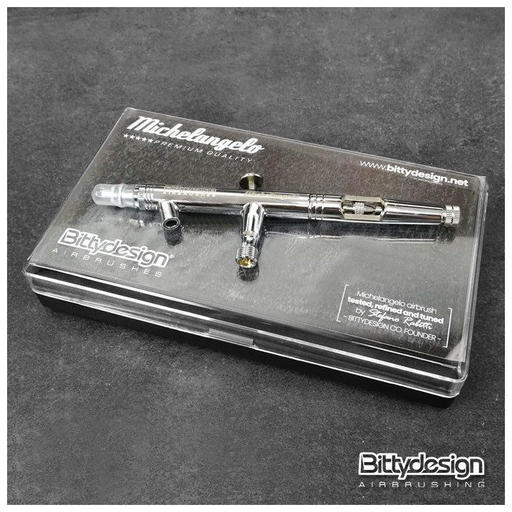 Bittydesign Michelangelo bottle-feed airbrush dual-action Airbrusch pistole