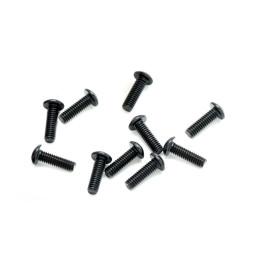 SWORKz ocelový Inbusový šroub s čočkovitou hlavou M4x12mm, 8 ks.
