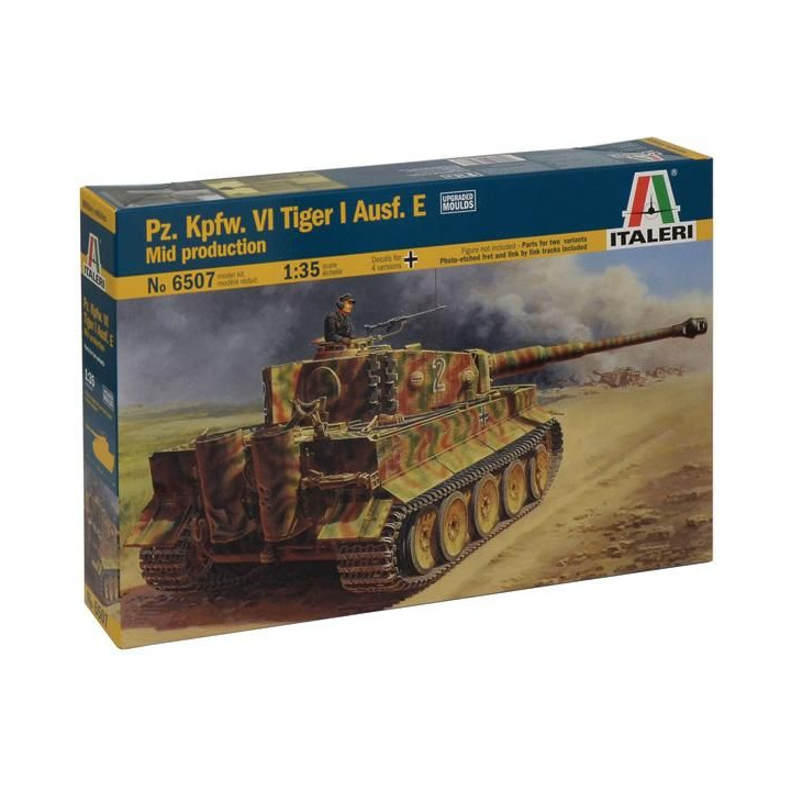 Model Kit tank 6507 - Pz.Kpfw.VI TIGER I Ausf.E mid production (1:35)