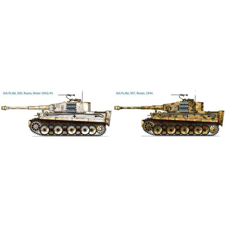 Model Kit tank 6507 - Pz.Kpfw.VI TIGER I Ausf.E mid production (1:35)