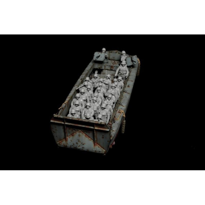 Model Kit loď 6524 - LCVP with US INFANTRY (1:35)