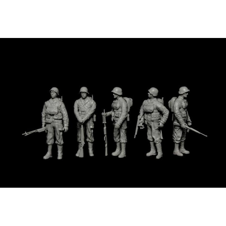 Model Kit loď 6524 - LCVP with US INFANTRY (1:35)