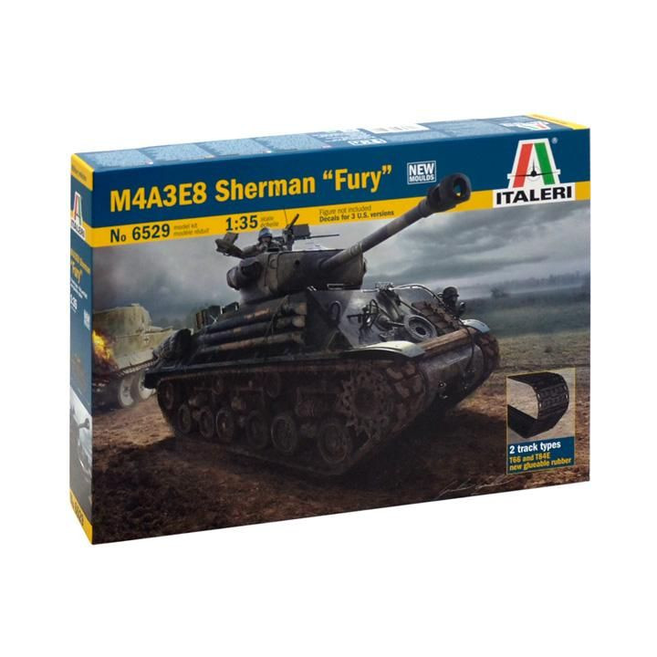 Model Kit tank 6529 - M4A3E8 SHERMAN (1:35)