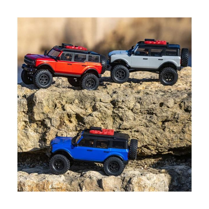 Axial SCX24 Ford Bronco 2021 1:24 4WD RTR šedý