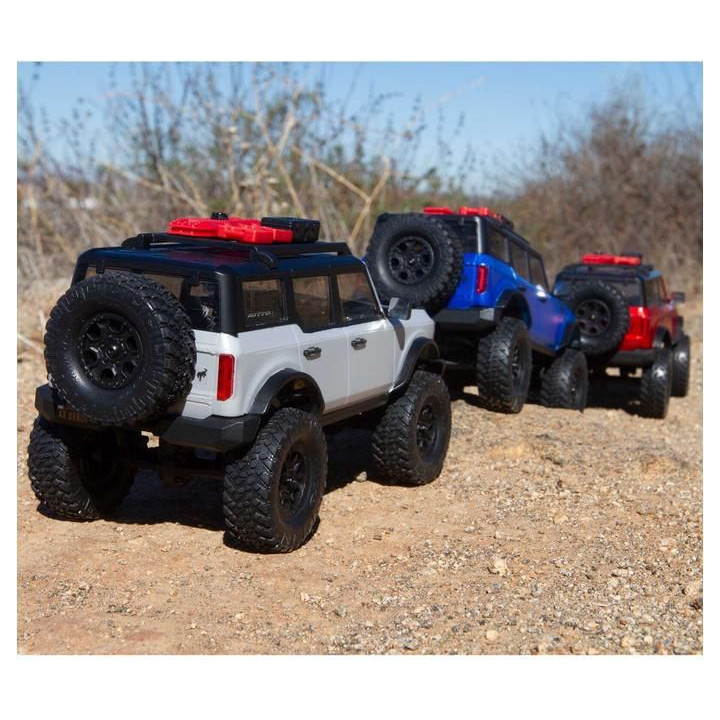 Axial SCX24 Ford Bronco 2021 1:24 4WD RTR šedý
