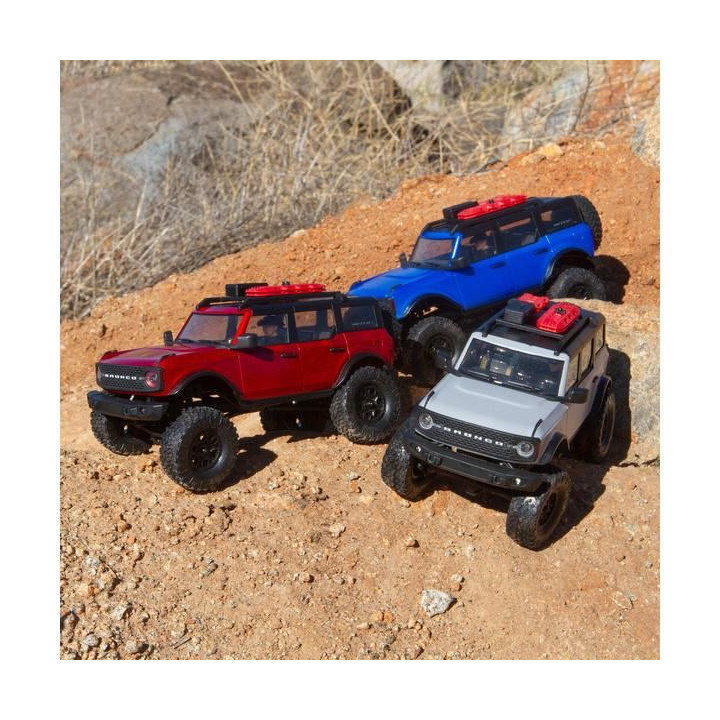 Axial SCX24 Ford Bronco 2021 1:24 4WD RTR šedý