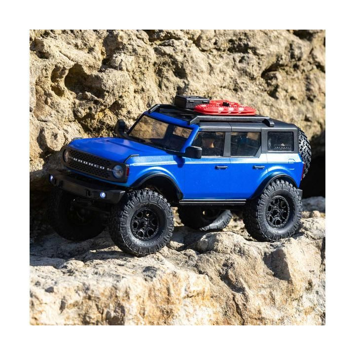 Axial SCX24 Ford Bronco 2021 1:24 4WD RTR šedý