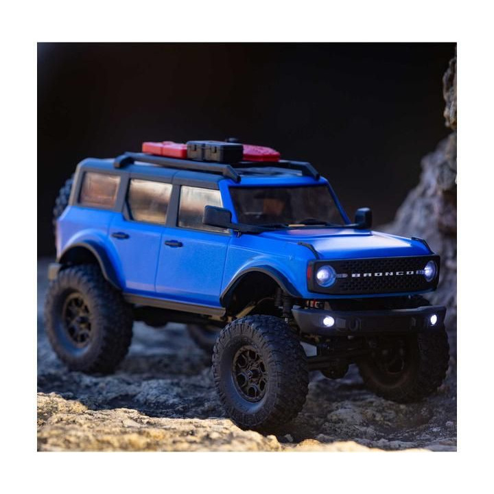 Axial SCX24 Ford Bronco 2021 1:24 4WD RTR šedý