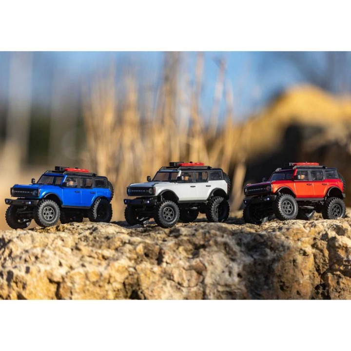 Axial SCX24 Ford Bronco 2021 1:24 4WD RTR modrý