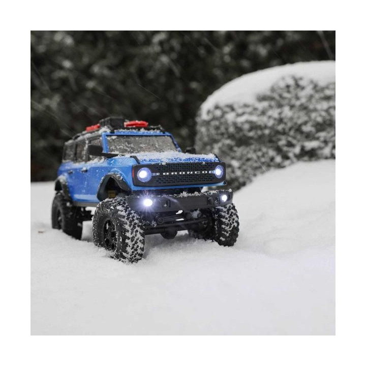 Axial SCX24 Ford Bronco 2021 1:24 4WD RTR modrý