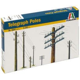 Model Kit doplňky 0404 - TELEGRAPH POLES (1:35)